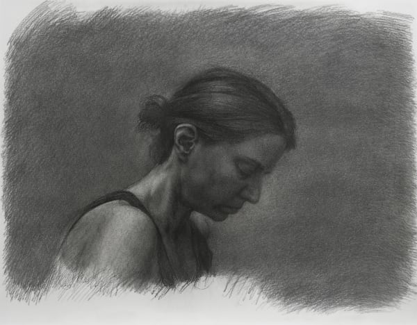 安娜・瑪瑞亞・米庫, 《把最痛留到最後-素描2》 What Hurts the Most Is Left for Last - Drawing 2, 2018