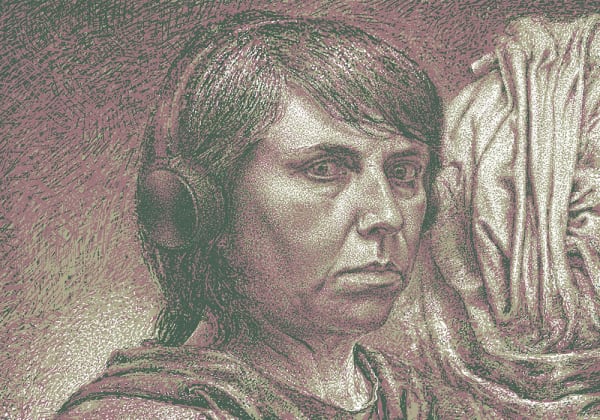 安娜・瑪瑞亞・米庫, 《內心複雜…為了消減》 Inner Complexity ... In order to reduce(color version 1), 2021