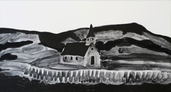 楊寓寧, 《冰島野景》 Landscape of Iceland field, 2021