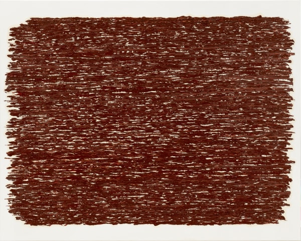石晉華 , 《走筆#162 （水平盤條泥)）》 Pen Walking #162 (Clay-strip Look Lines), 2016