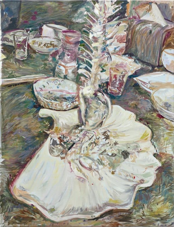 周楷倫, 《餐桌上的魚骨》Fish Bone in the Table, 2024