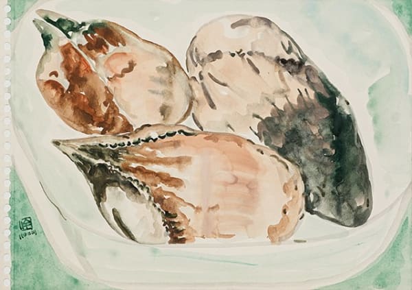 林銓居, 《牛油果籽之二》Avocado Seeds II, 2023