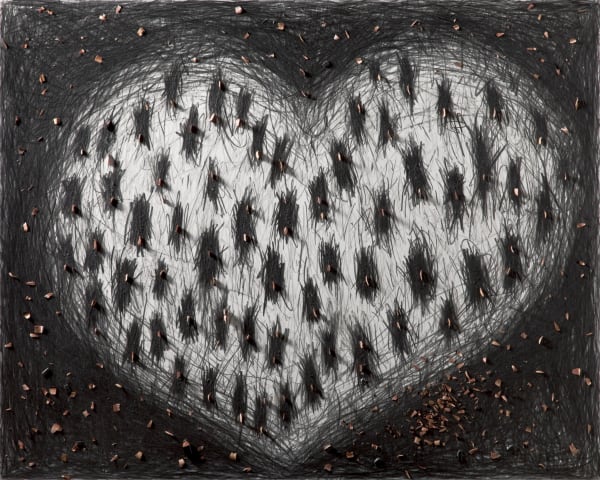 石晉華 , 《走筆#113 (摧心肝)》 Pen Walking #113, 2011