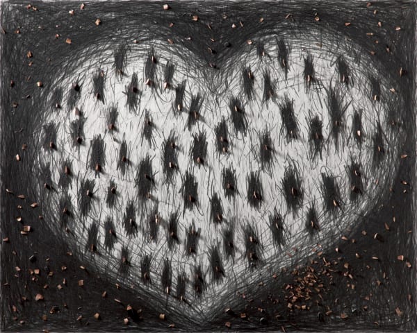 石晉華 , 《走筆#113 (摧心肝)》 Pen Walking #113, 2011