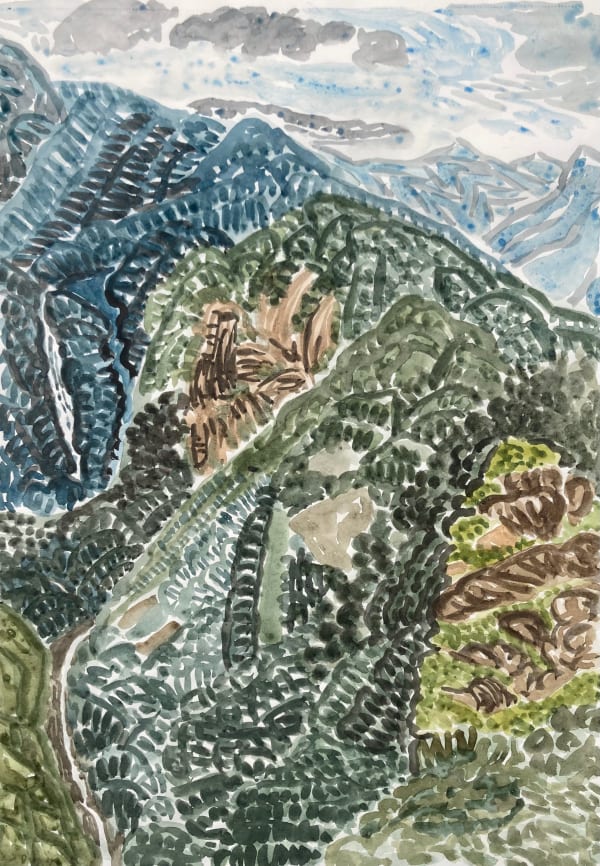 王翔, 《龍泉瀑布》Longquan Waterfall, 2025