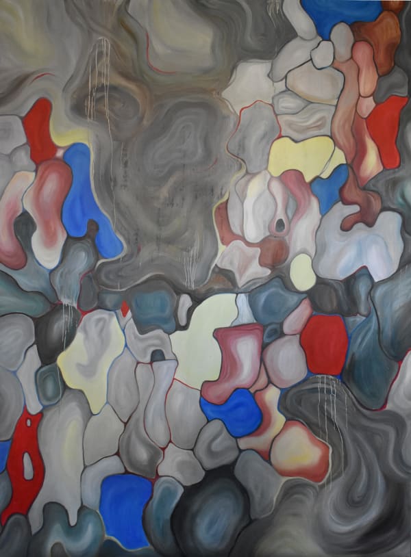 Alice Woods, Bark and Blobs, 2022