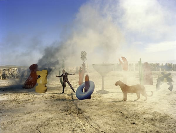 Marco Walker, La Piscina, Bombay Beach Biennale, 2017