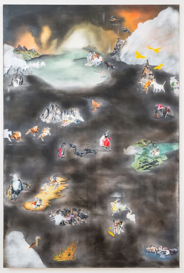 Raphaëlle Bertran Pinheiro, We can't see the sun anymore, 2020