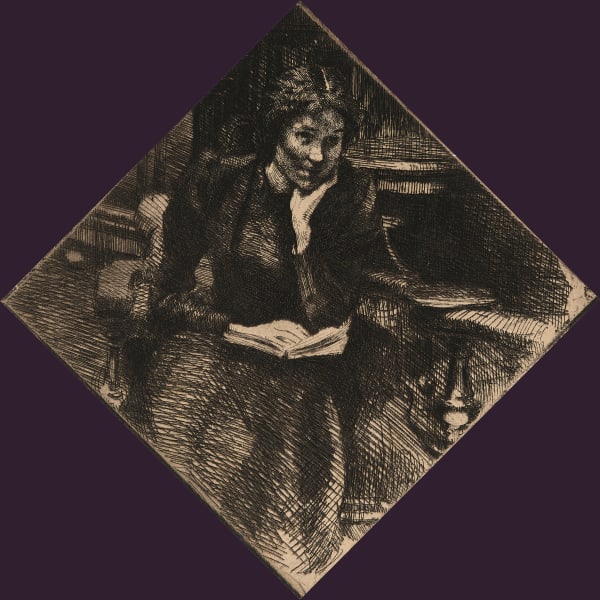 Albert Besnard (1849-1934) La Lecture, 1892