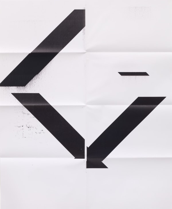 Wade Guyton, X Poster (Untitled, 2007, WG1208)