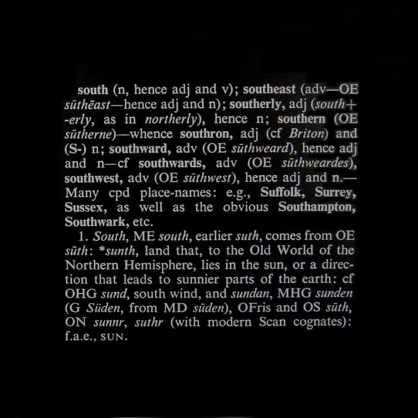 Joseph Kosuth Titled (Art as Idea as Idea) [Ety.] (south), 1968