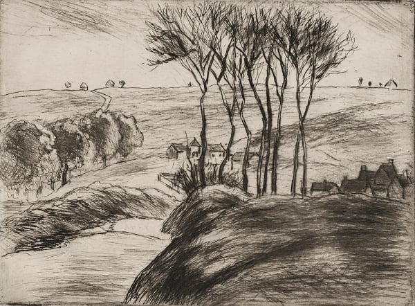 Camille Pissarro (1831-1903) Landscape at Osny (Paysage à Osny), 1887