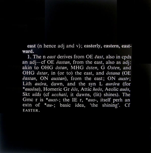 Joseph Kosuth Titled (Art as Idea as Idea) [Ety.] (east), 1968
