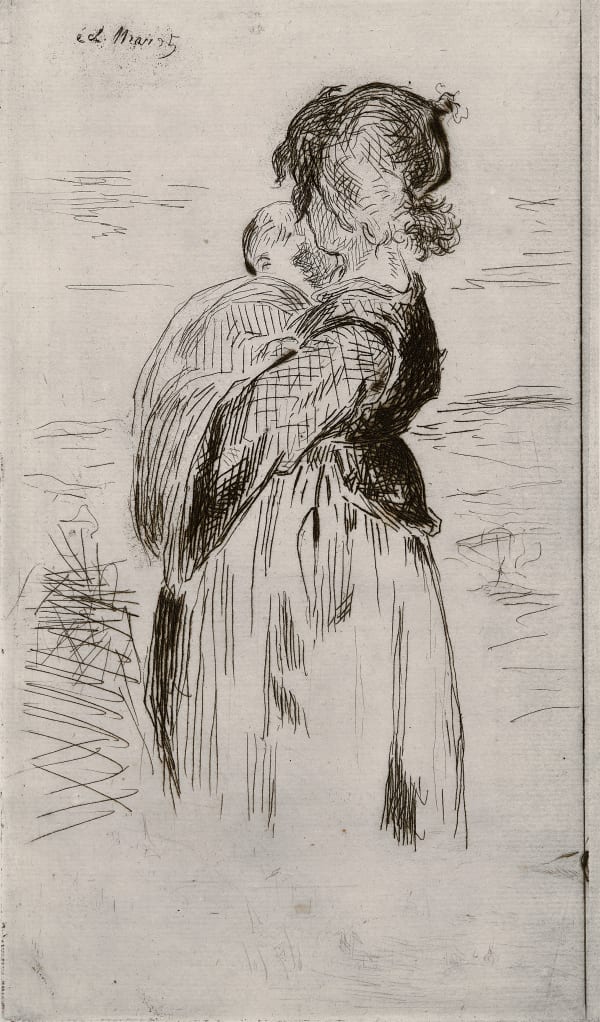 Edouard Manet (1832-1883) The Little Girl (La Petite Fille), 1861-62