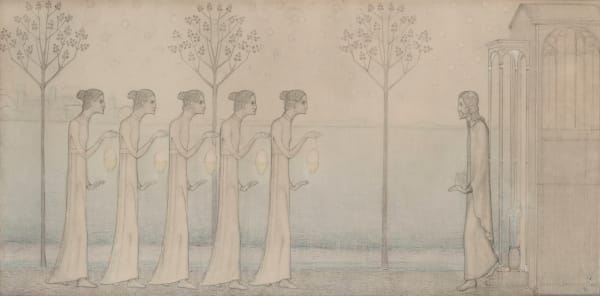 Bart van der Leck, Parable of the Five Wise Virgins