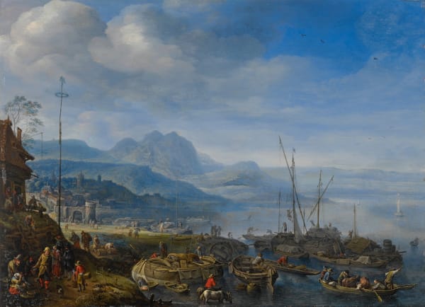 Herman Saftleven, Rhine landscape