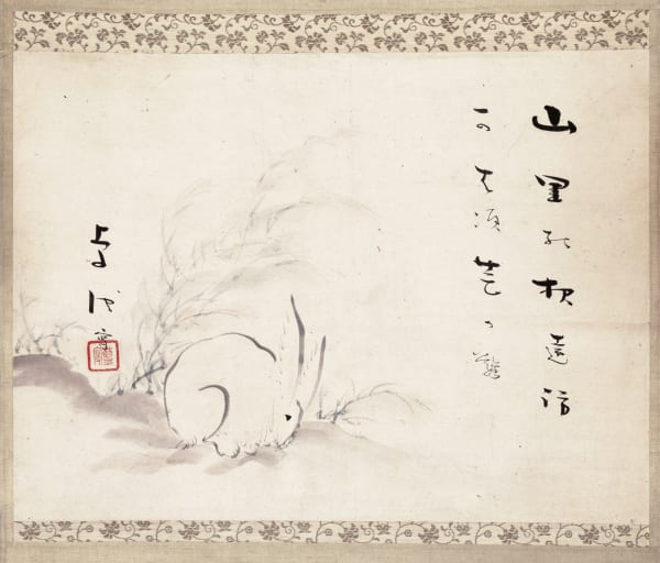 Tsuruda Takuchi, Rabbit, circa 1810s