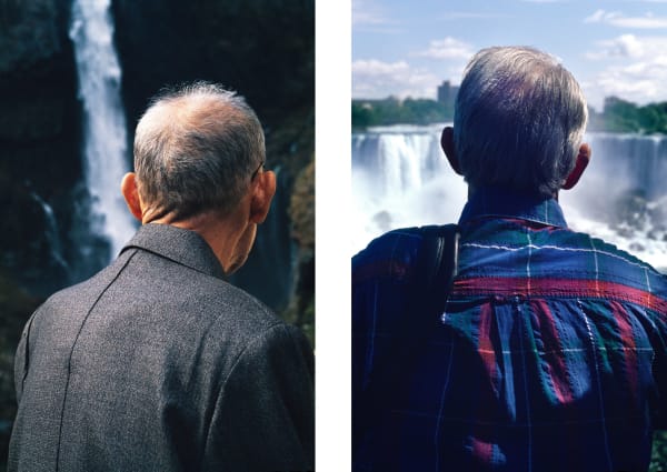 Hitoshi Fugo Watchers - Waterfall 5, 1994 Series: Watchers Archival pigment print, printed 2022 15 1/4 x 10 1/8 in 38.9 x 25.8 cm Edition of 10 plus 2 APs