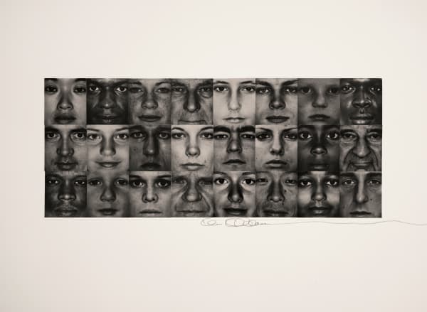 Ken Ohara, ONE ( collage of 24), 1970