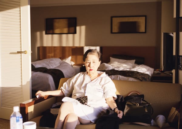 Takahiro Kaneyama, My Mother in a Hotel Room, Kyoto , 2010