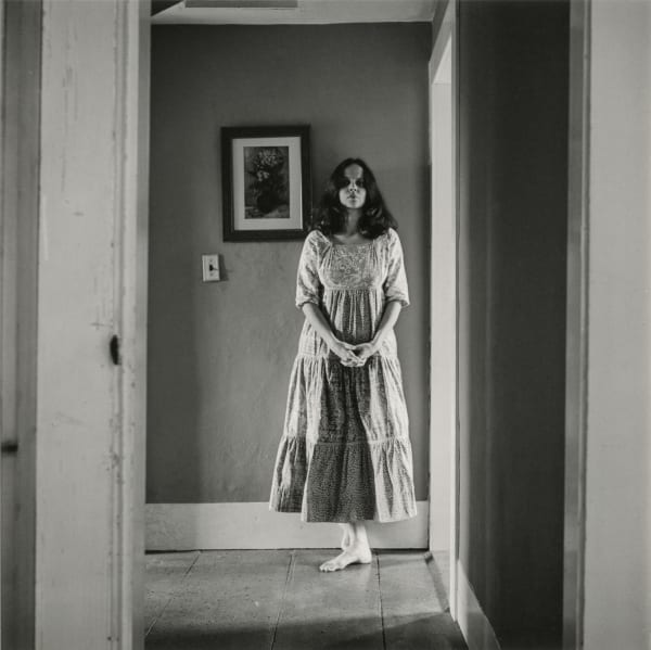 Melissa Shook, Wellfleet, (painting, clothed), November 1973