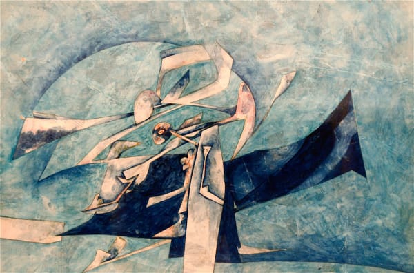 Gianni Dova, Untitled, 1971