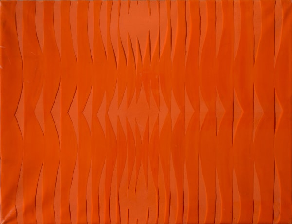 Carla Accardi, Arancio-arancio, 1966