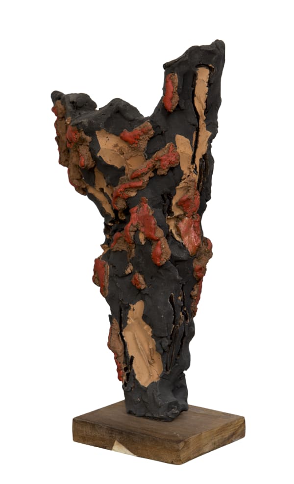 Leoncillo, Untitled (Scultura con gocce rosse), 1959