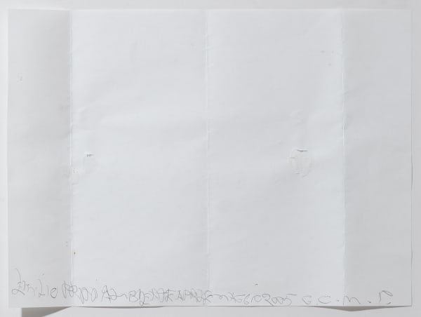 Emilio Prini, Ambiente, 2005