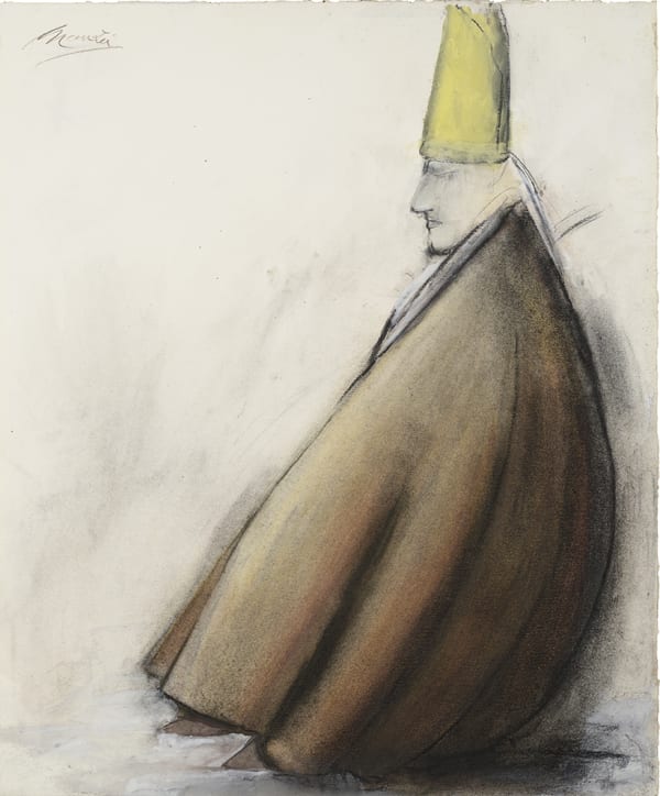 Giacomo Manzù, Cardinale seduto, 1983-84