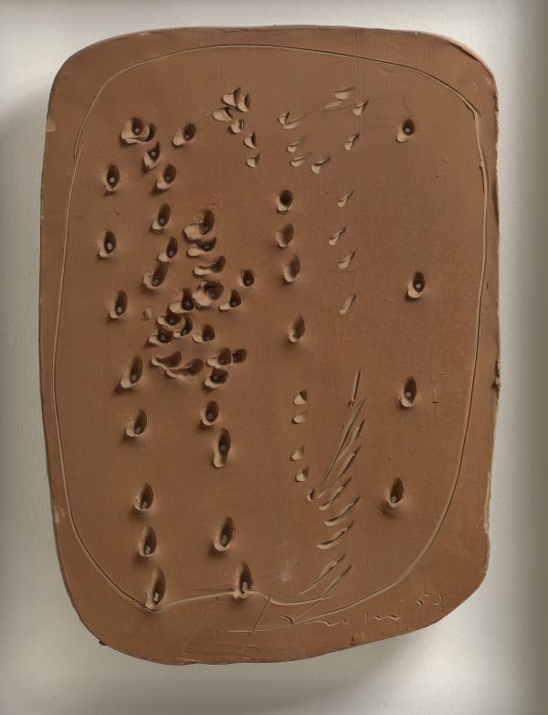 Lucio Fontana, Concetto spaziale, 1950