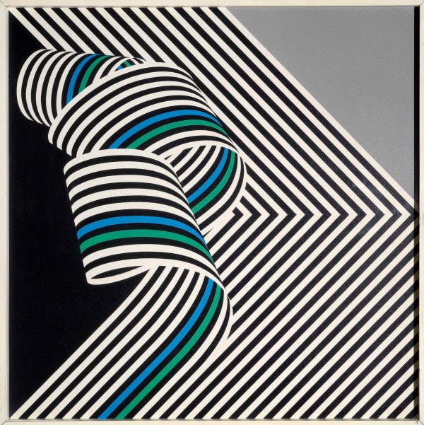 Franco Grignani, Dissociazione al bordo (n. 145), 1967