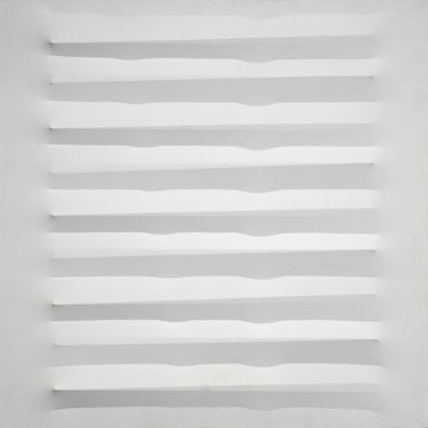 Agostino Bonalumi, Bianco, 1978