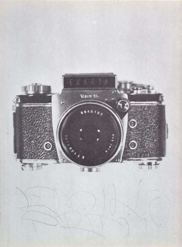 Emilio Prini, Magnete/Serie fotografica/gruppo 2000 fogli relativo al Settembre 1968 (22/75.000) A Cabiria, 1968