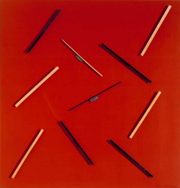 Grazia Varisco, Tavola magnetica a elementi lineare 5 B 5N, 1959