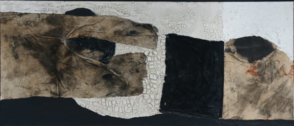 Alberto Burri, Bianco, 1960