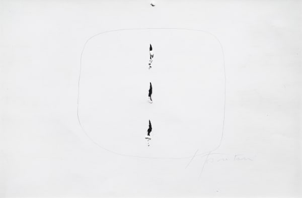 Lucio Fontana, Concetto spaziale, 1964-65
