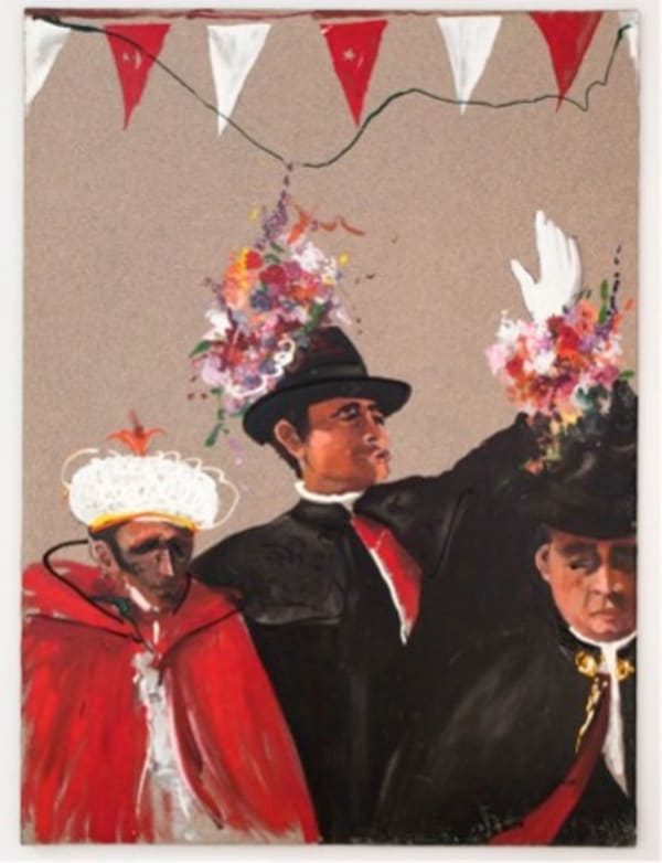 Aldo Mondino, Moros y Christianos, 1991