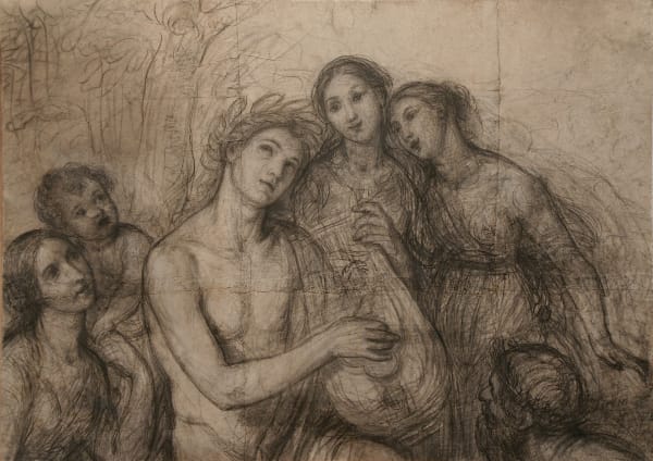Giuseppe Carnovali called Il Piccio, Apollo and Marsyas, 1823-24
