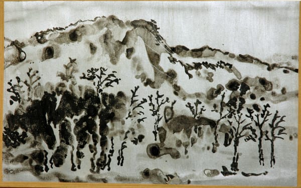 Benode Behari Mukherjee, Mussourie Landscape, c. 1953