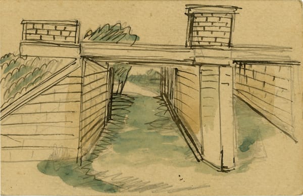 Benode Behari Mukherjee, Bridge, 1932