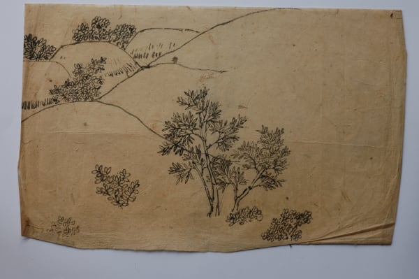 Benode Behari Mukherjee, Birbhum landscape, Late 40s