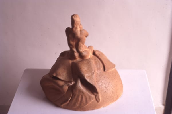 Mrinalini Mukherjee, FOOT PRINTS IN THE SAND III, 1995