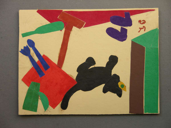 Benode Behari Mukherjee, Cat jumped over the table, 1963