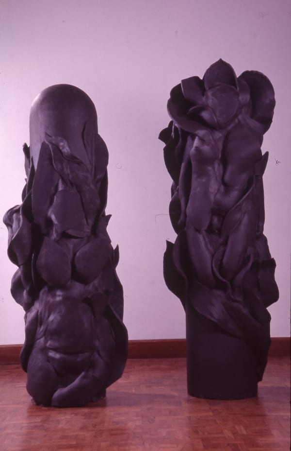 Mrinalini Mukherjee, LEAF TOTEM I & II, 1996