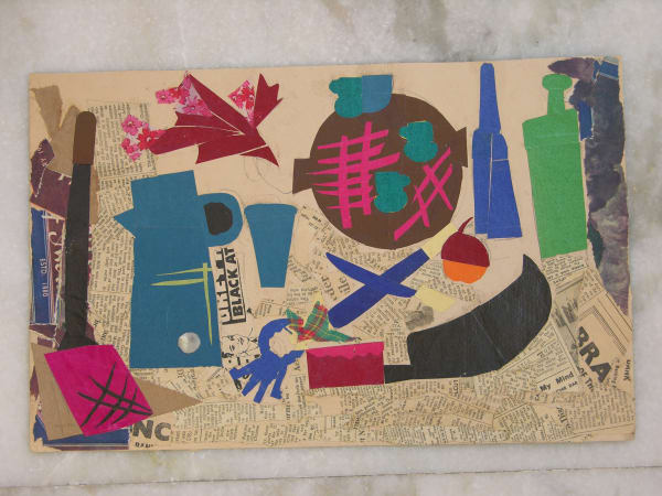 Benode Behari Mukherjee, Still-life with Jug and Mirror, 1967