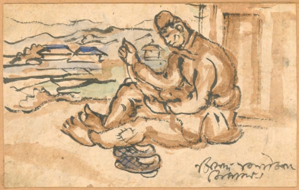 Benode Behari Mukherjee, Nepal, 1949