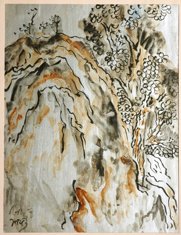 Benode Behari Mukherjee, Landscape, 1953
