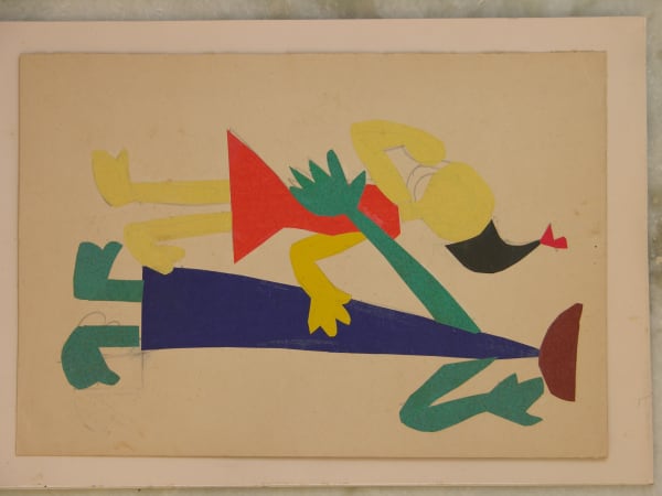 Benode Behari Mukherjee, Two Figures, late 50s