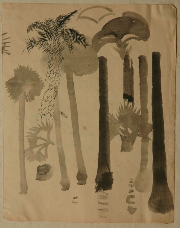 Benode Behari Mukherjee, Trees, Late 1930s